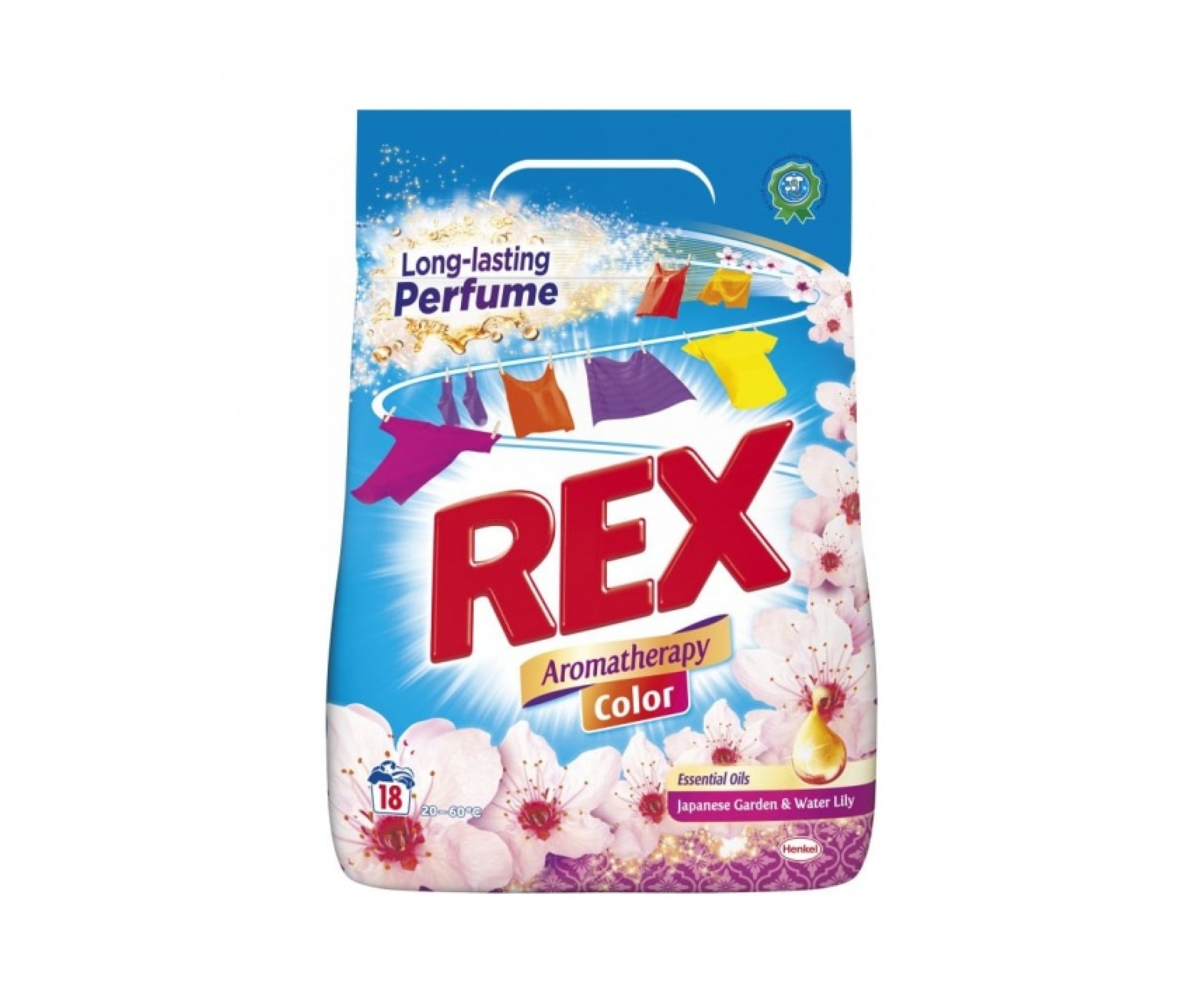Прах за пране Rex 18 пранета, различни видове