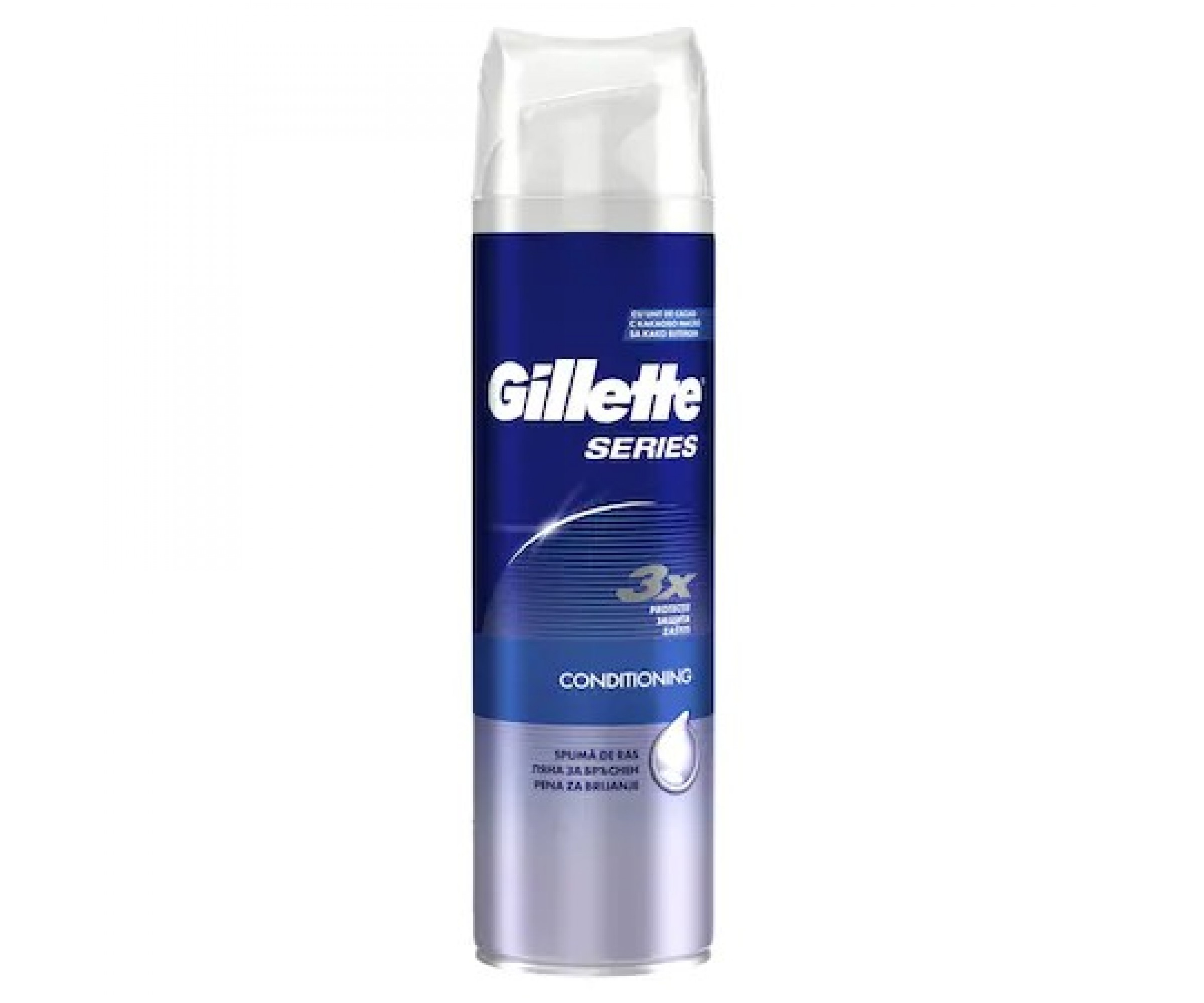Пяна за бръснене Gillette Series Moisturizing, 250мл