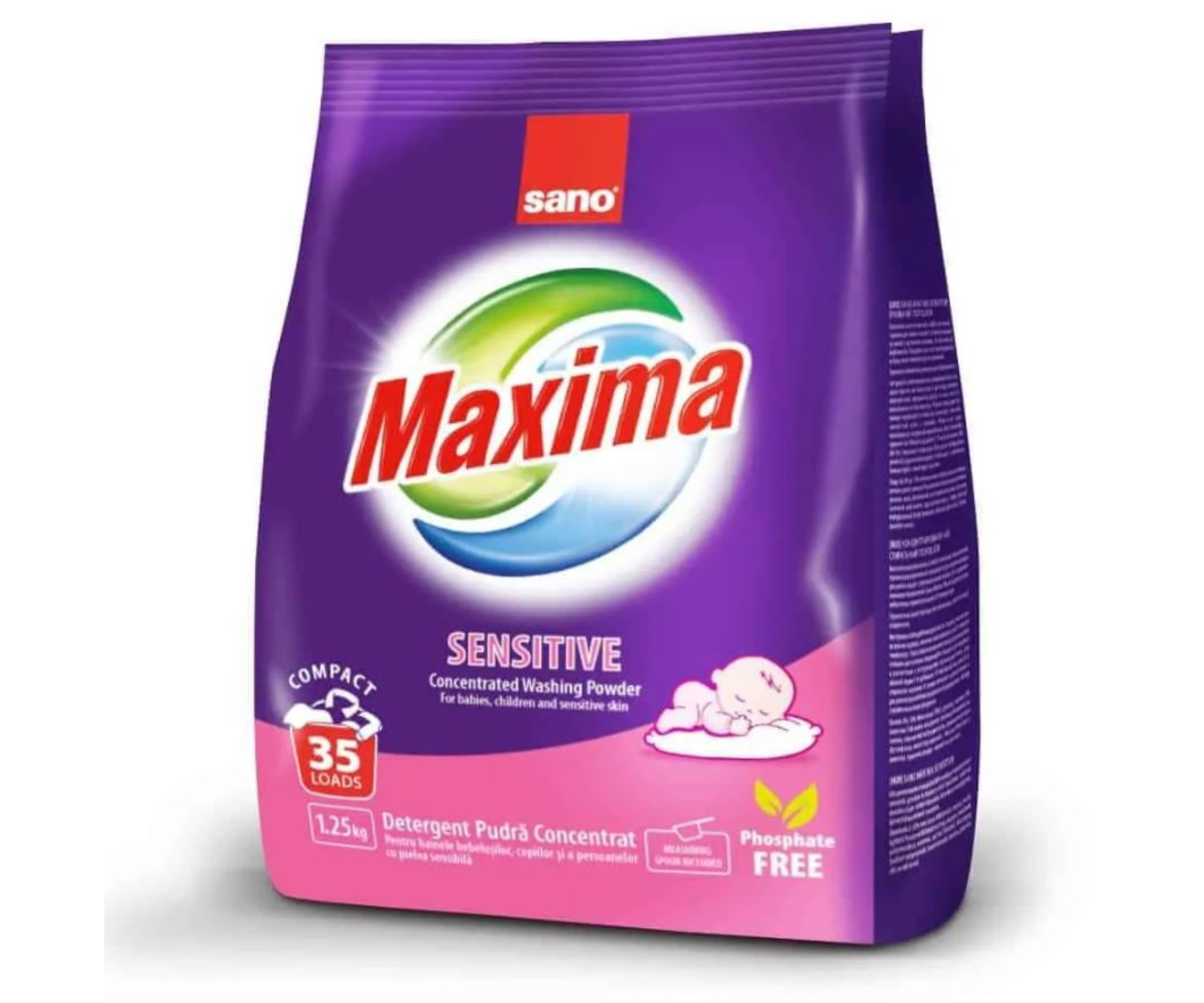 Sano Maxima Прах за пране 1,250кг.